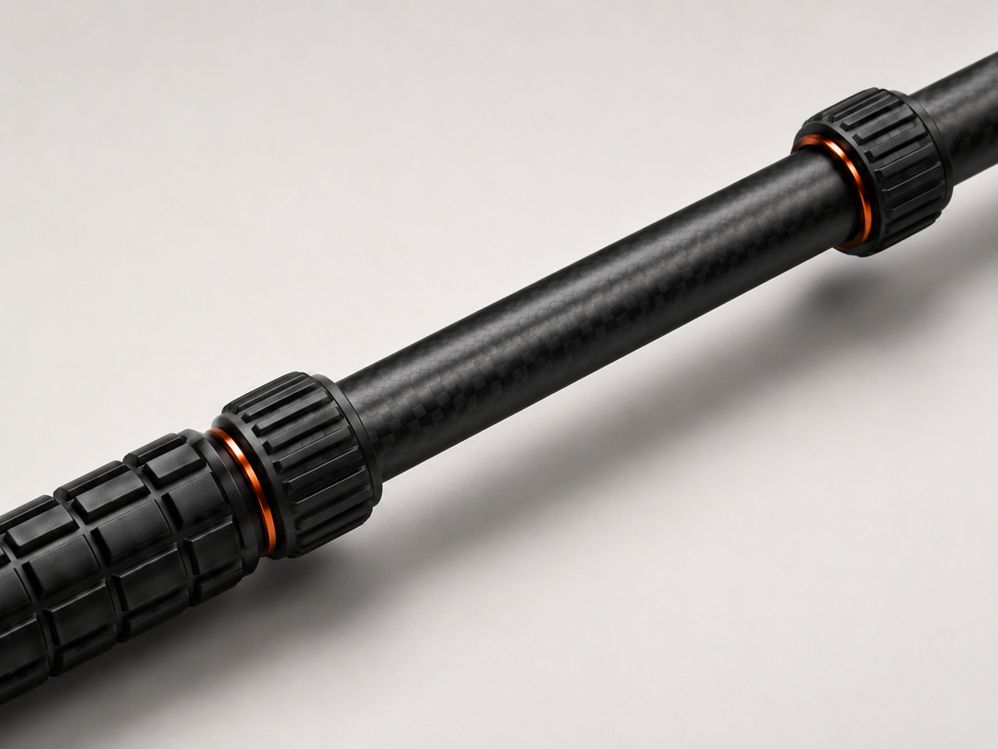 Matte Black RUYI carbon fiber body detail